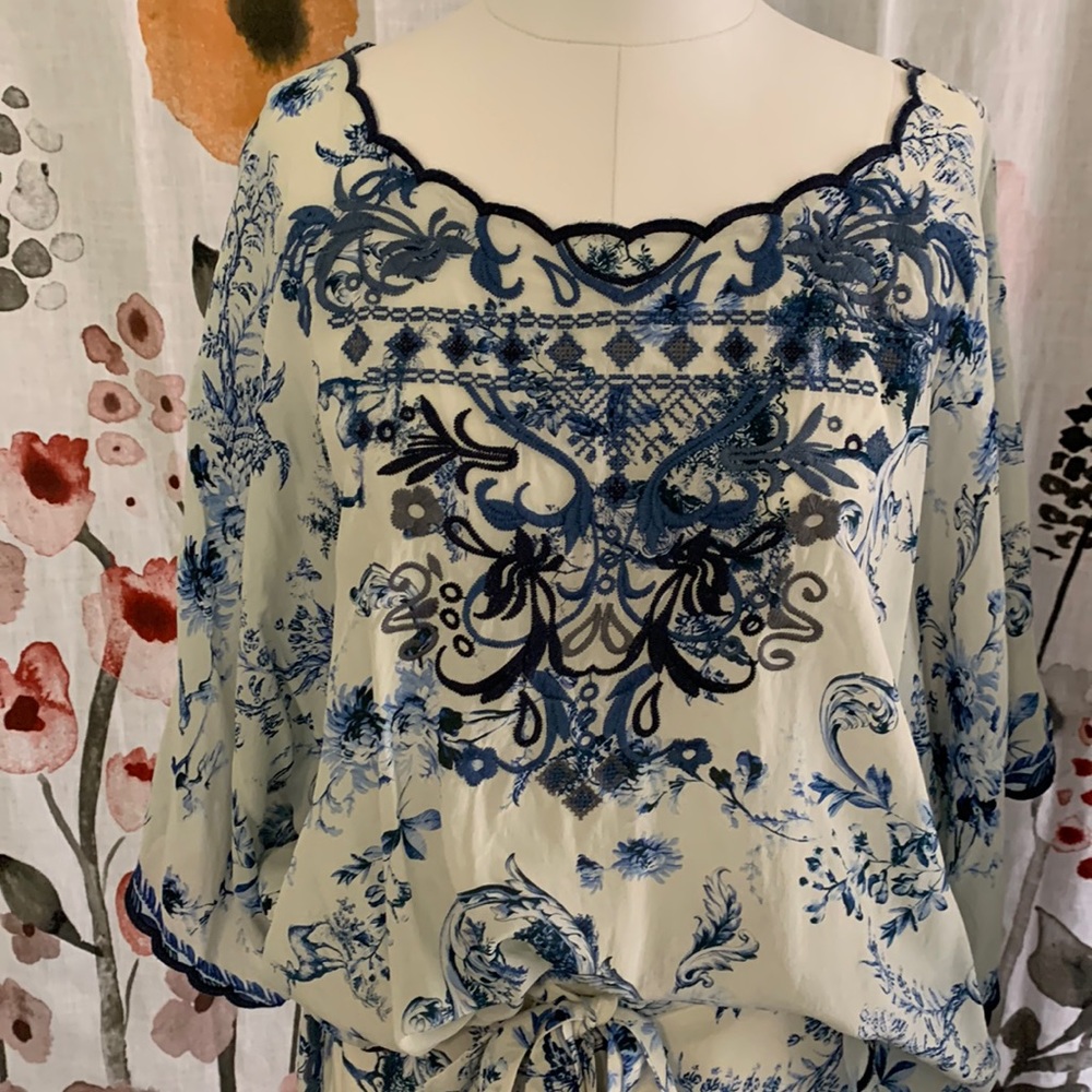 Johnny Was XL pant set